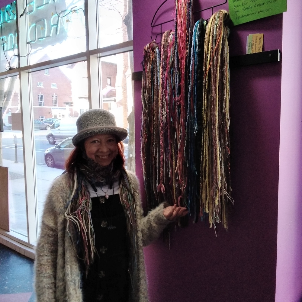 Creative hand made scarves that accent your style